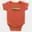 Dangerous Phellow Short Sleeve Baby Onesie in Orange Color